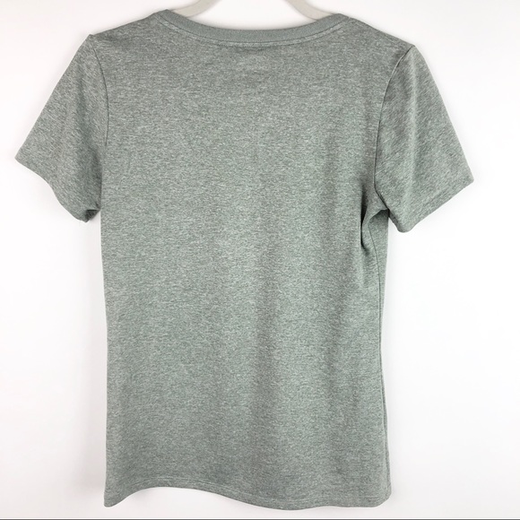 The Nike Tee Dri-Fit Athletic Cut Light Gray - Picture 6 of 8